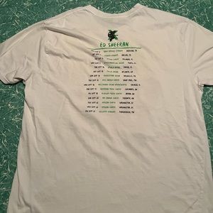 Ed Sheeran Tour Shirt white 2XL